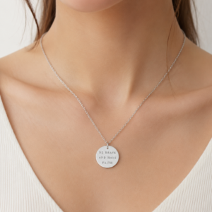 Circle Message plata 925