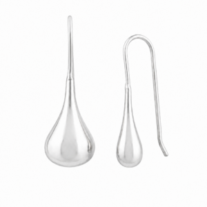 Aretes de Plata 925 estilo Gota colgantes