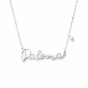 Collar con Tu nombre en Plata