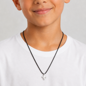 Collar con Cruz de plata 925